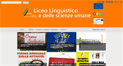 Desktop Screenshot of liceoalvaropalmi.it